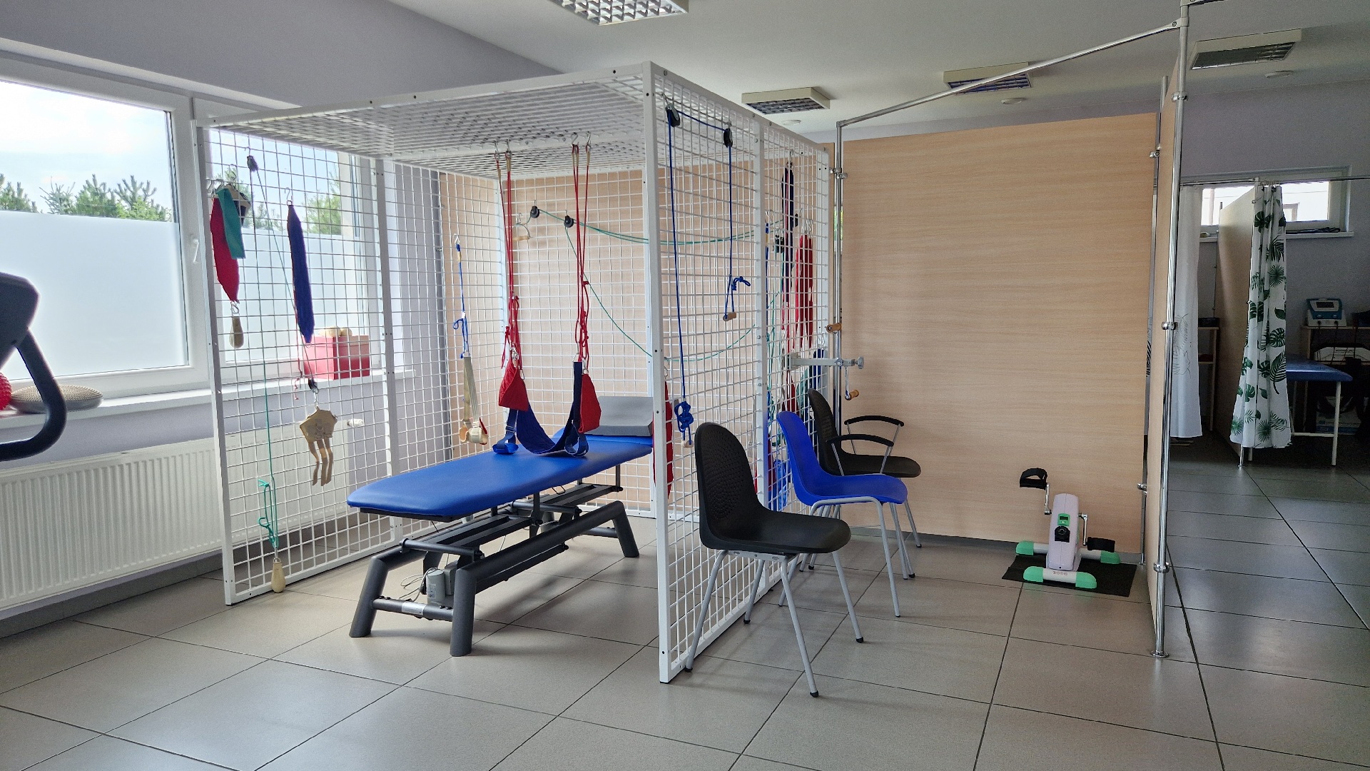 Gabinet rehabilitacji w Centrum Zdrowia, Wola Moszczenicka